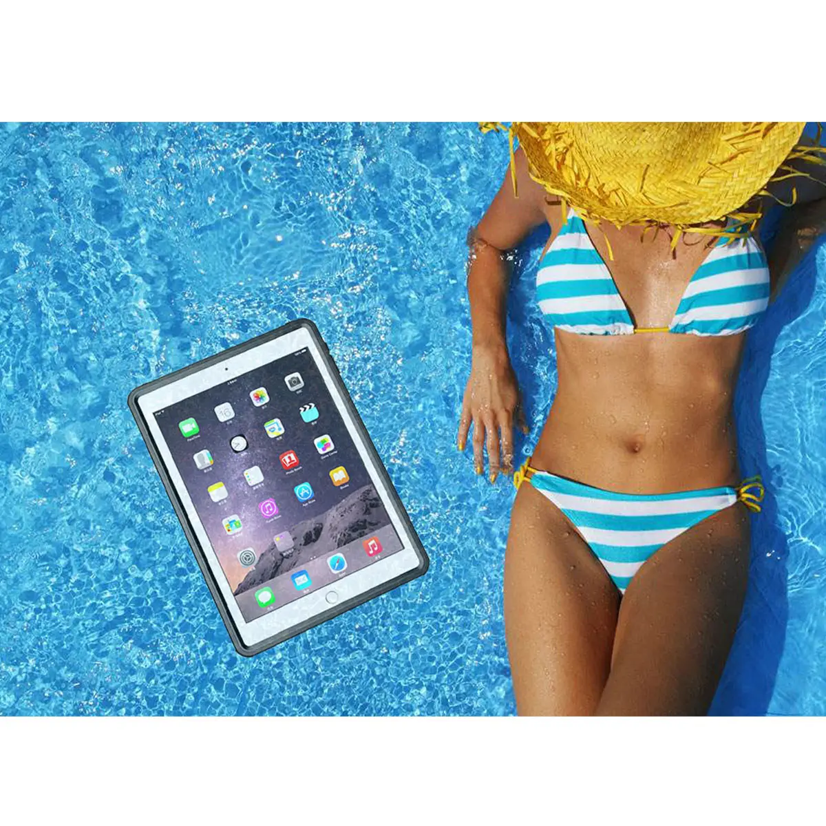 CASEWIN футляры для планшетов для iPad Pro 9,7 Водонепроницаемый подводный чехол для планшета ударопрочный от дождя снега пыли Защитный чехол