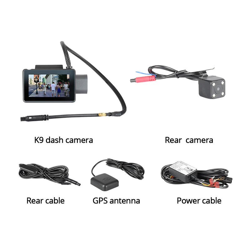 Camlive K9 3G dash camera 3 0 IPS сенсорный экран RAM512MB и ROM4GB скрытый автомобильный