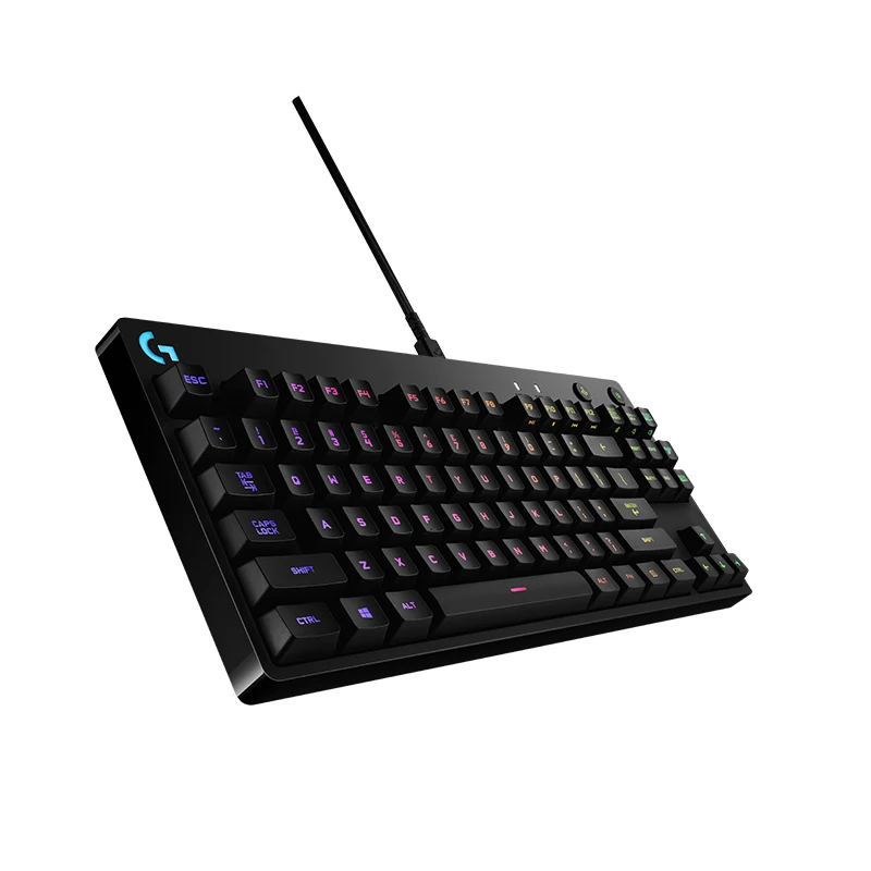 Клавиатура Logitech GPRO Механическая проводная USB 87 клавиш RGB подсветка