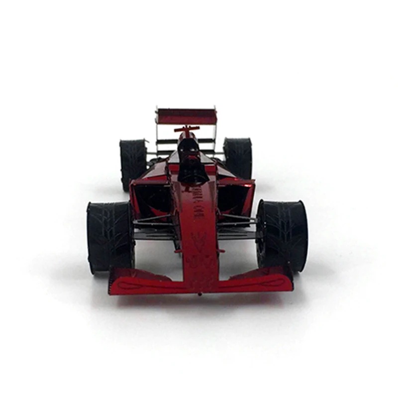 Металлические 3D пазлы для красных F1 детей и взрослых Сборная модель наборы