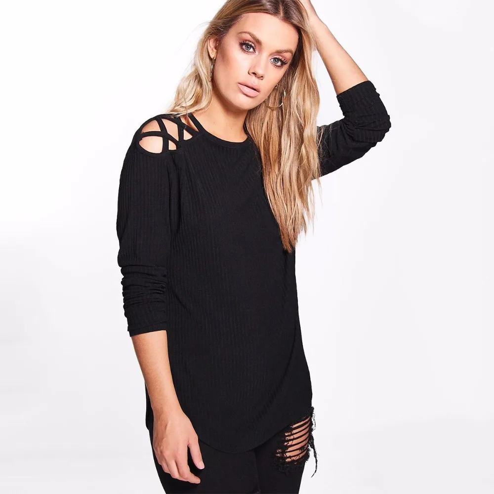 Женский трикотажный топ с открытыми плечами большие размеры|plus size t shirt|t shirtplus shirt |