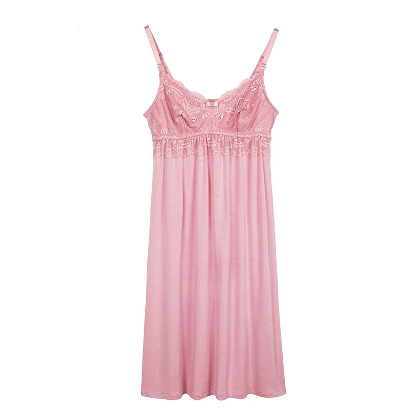 

Gratlin Sexy Pregnant Women Nursing Sleepwear Maternity Breastfeeding Nightdress Maternity Clothes