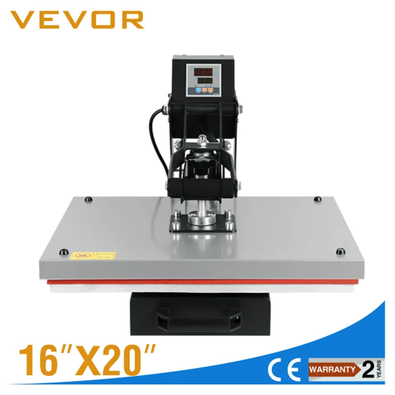 Термопресс износостойкая сублимационная машина для футболок 16 х20 дюймов