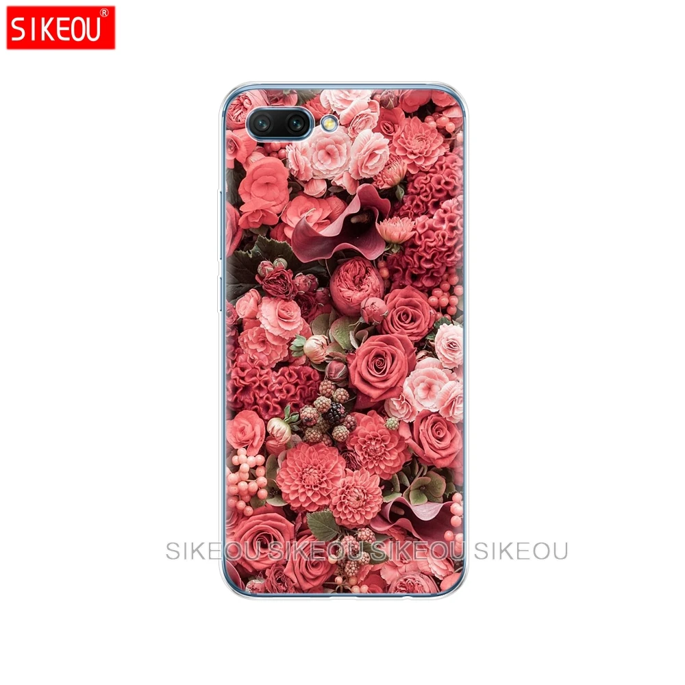 Силиконовый чехол для huawei honor 10, чехол, мягкий ТПУ, задняя крышка, 3D чехол для телефона, для honor 10, чехол, Coque Etui, полная защита 360 - Цвет: 10456