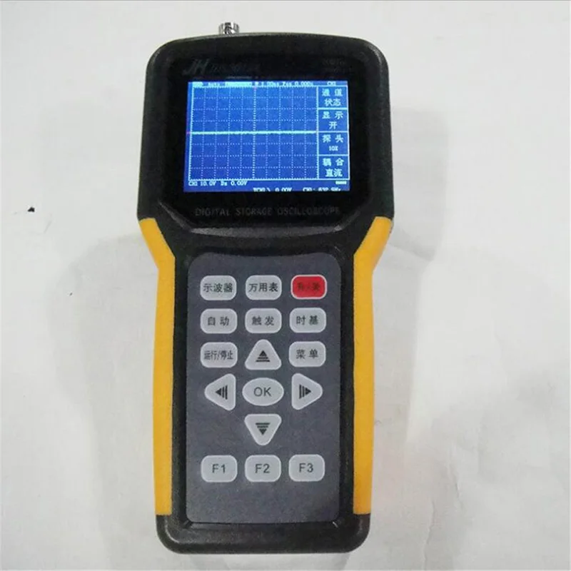 Новейший Jinhan JDS2012A JDS2022A 20 МГц полоса пропускания 2 канала Ручной цифровой