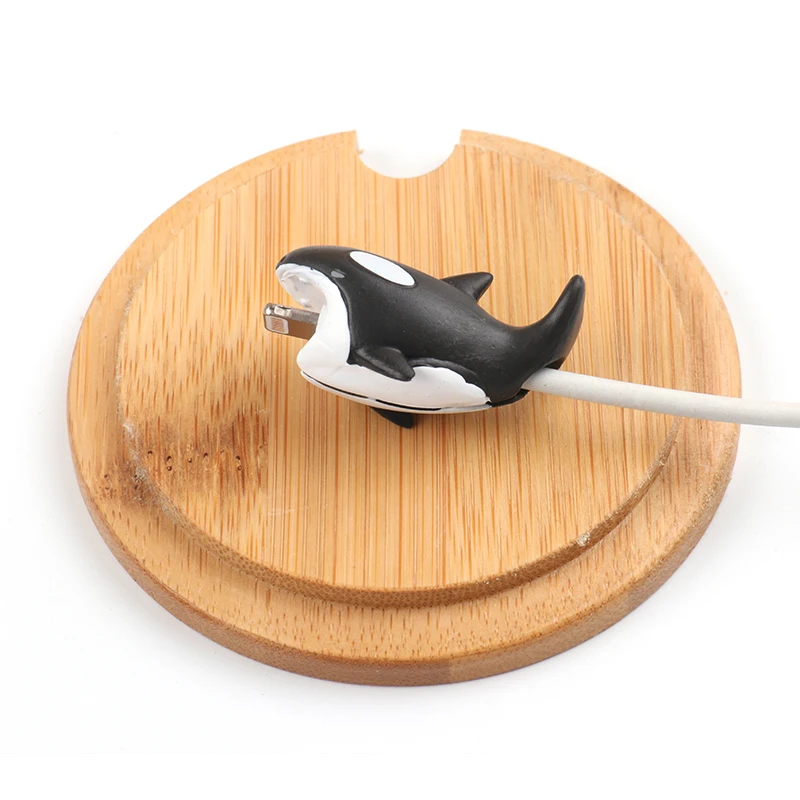 Телефон USB кабель chompers милые животные кабель протектор для iphone зарядки провода держатель мобильного телефона Кабельный органайзер