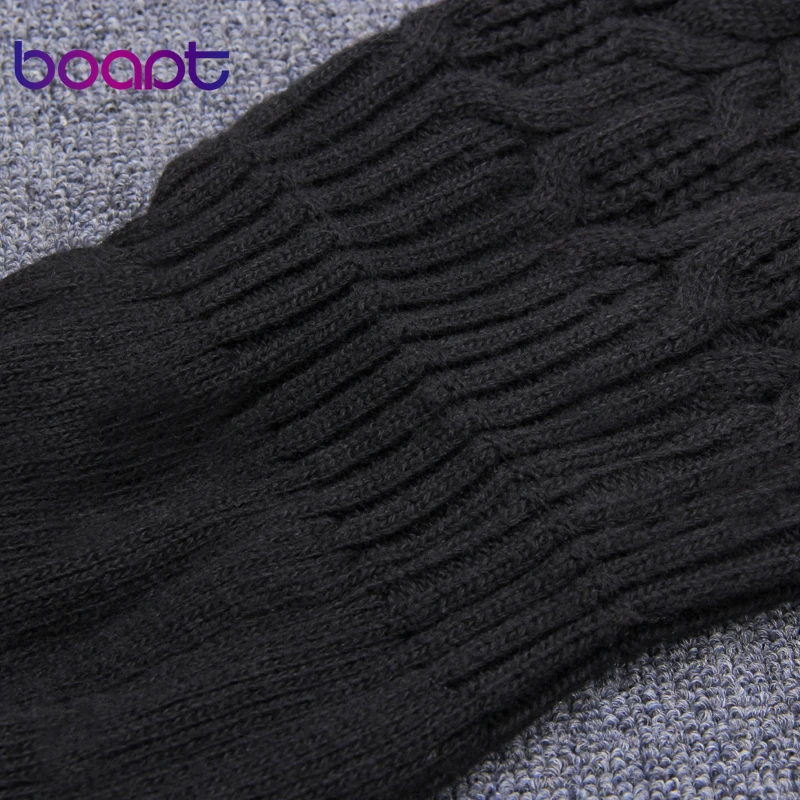 [boapt] Дважды палубе шерсть шапка женская трикотажная металл реальный натуральный