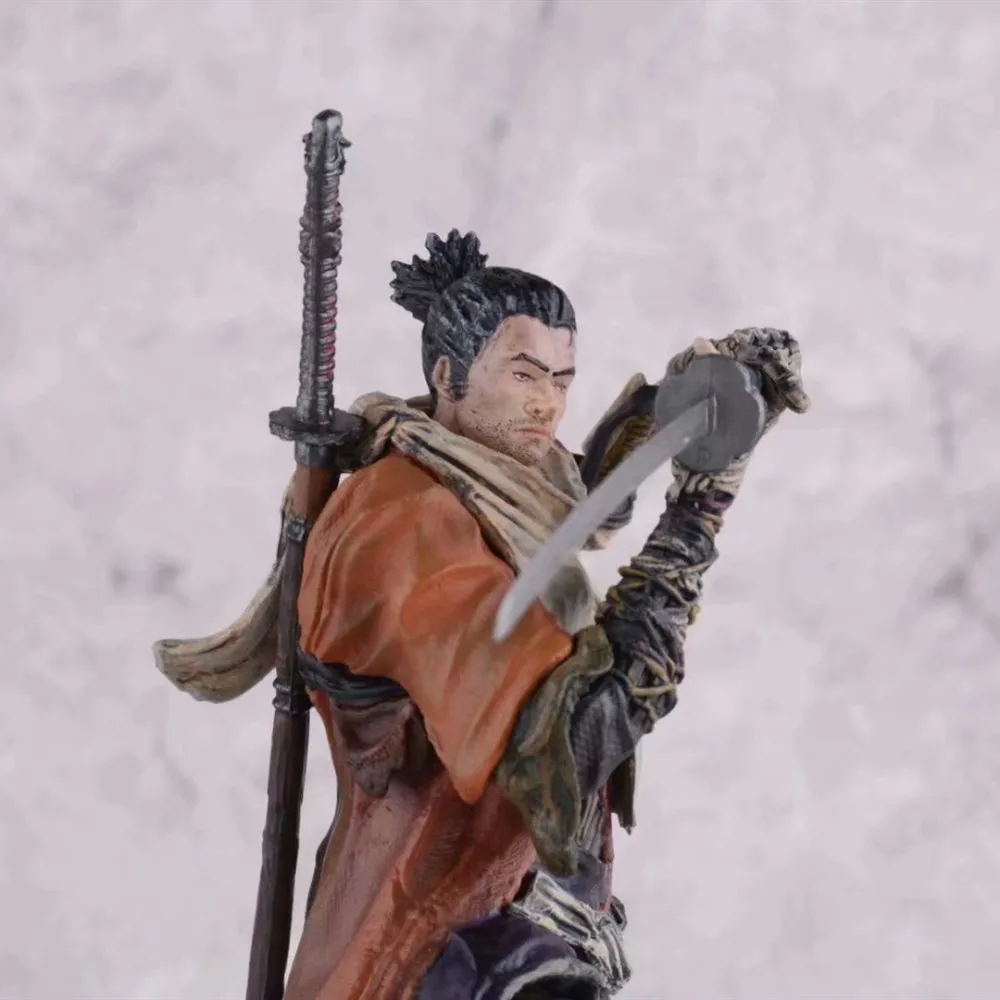 SEKIRO: Shadows Die дважды Действие игрушки Фигурки Модель ПВХ Аниме Figma коллекционные