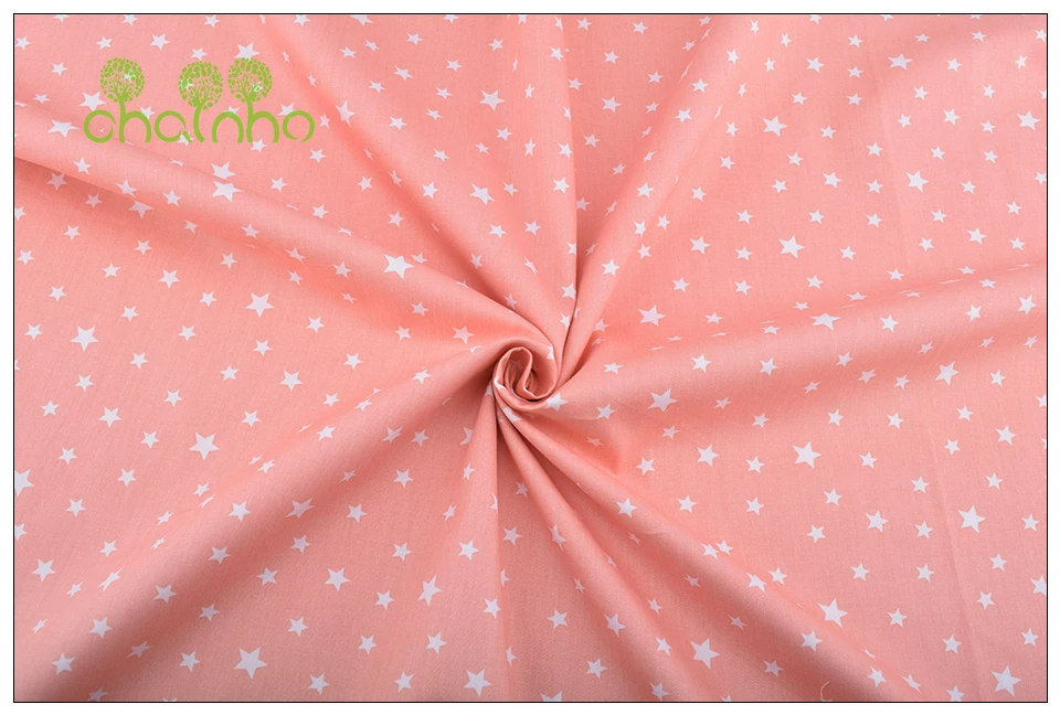 Серия Chainho, Sheep& Peach& Flamingo, саржевая хлопковая ткань с принтом, для рукоделия, шитье, простыня для ребенка и ребенка, материал подушки, 50x160 см