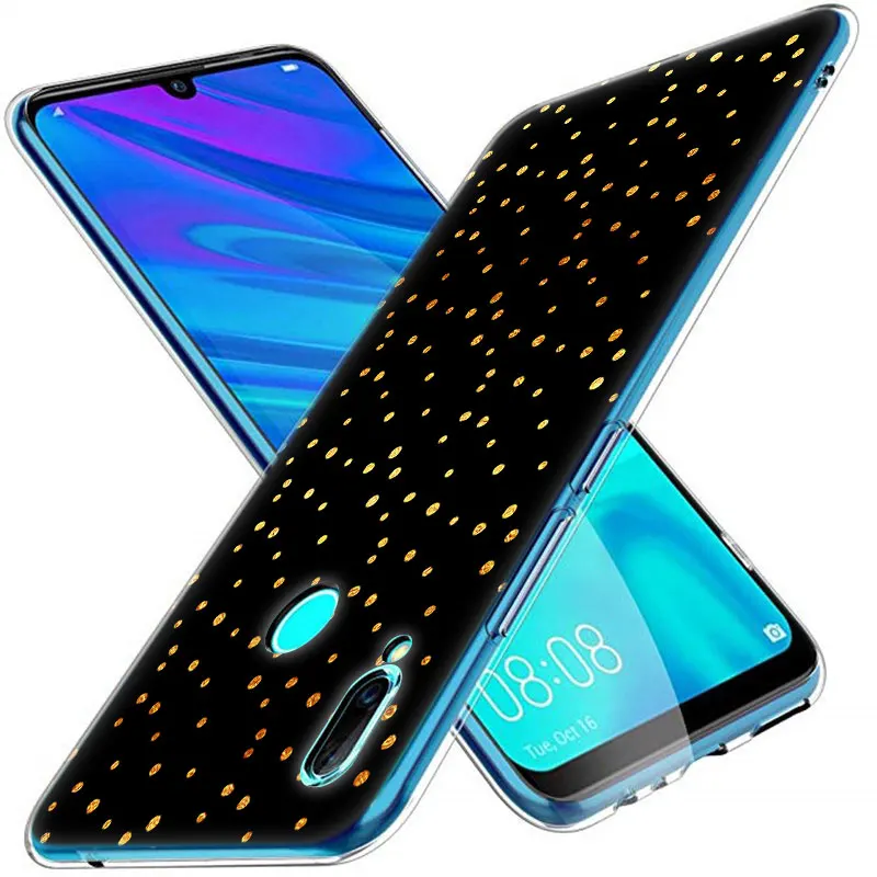 Мягкий силиконовый чехол в горошек для Huawei P30 P20 Pro P10 P9 P8 Lite 2017 P Smart Z Plus 2019 NOVA 3 3i