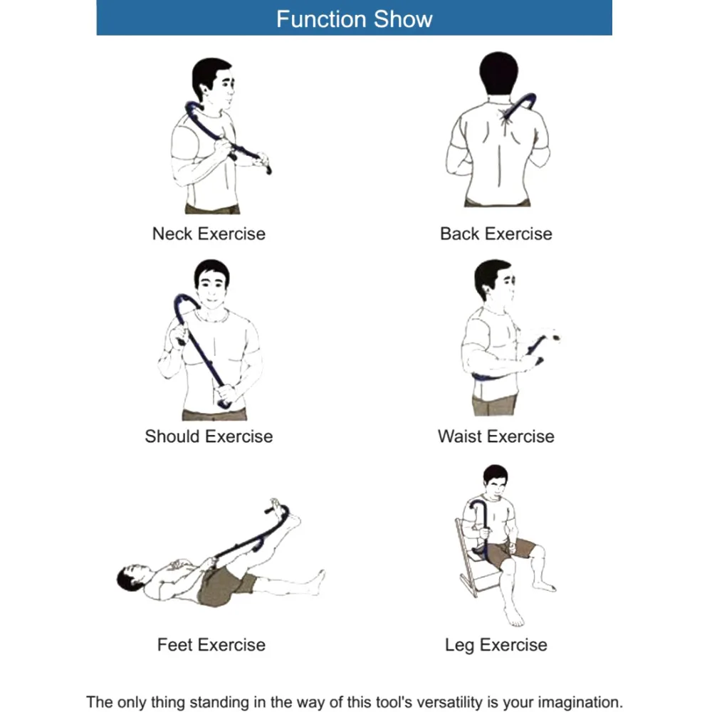 Съемный массажный ролик для йоги трапециевидный массажер палка самомассажер