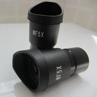 free shipping wf5x field of view 20mm wide angle microscope eyepiece optical lens with mounting size 30 5mm