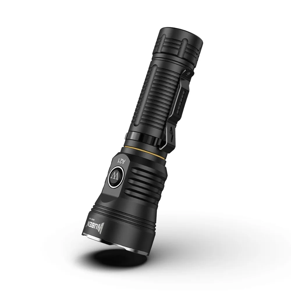 Wuben A21 фонарик с USB подзарядкой CREE XHP70.2 max 4200 люмен расстояние луча 222 м уличный
