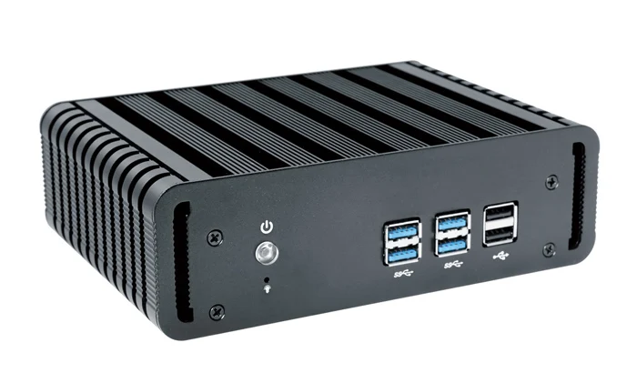 Безвентиляторный мини ПК i3 6100U Core i5 6200U core i7 6500u промышленный компьютер HDMI и VGA порт