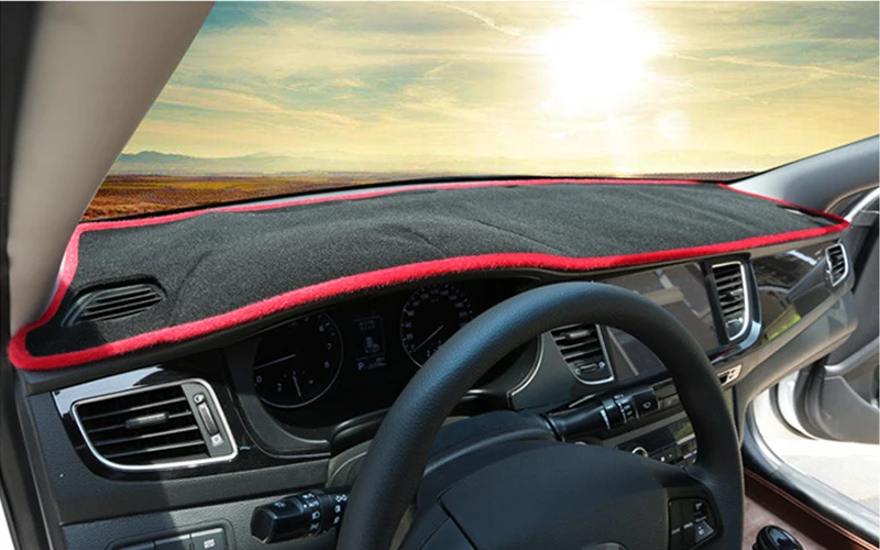 Крышка приборной панели автомобиля для hyundai Accent Verna 2012 2013 Solaris коврик ковер анти-УФ нескользящий 1 шт