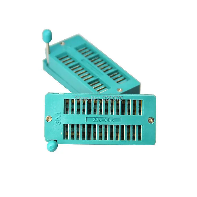 Универсальный тестер ZIF ZIP DIP IC 28 контактов P 2 54 мм 10 шт./лот|socket tester|pin pinlot lot |
