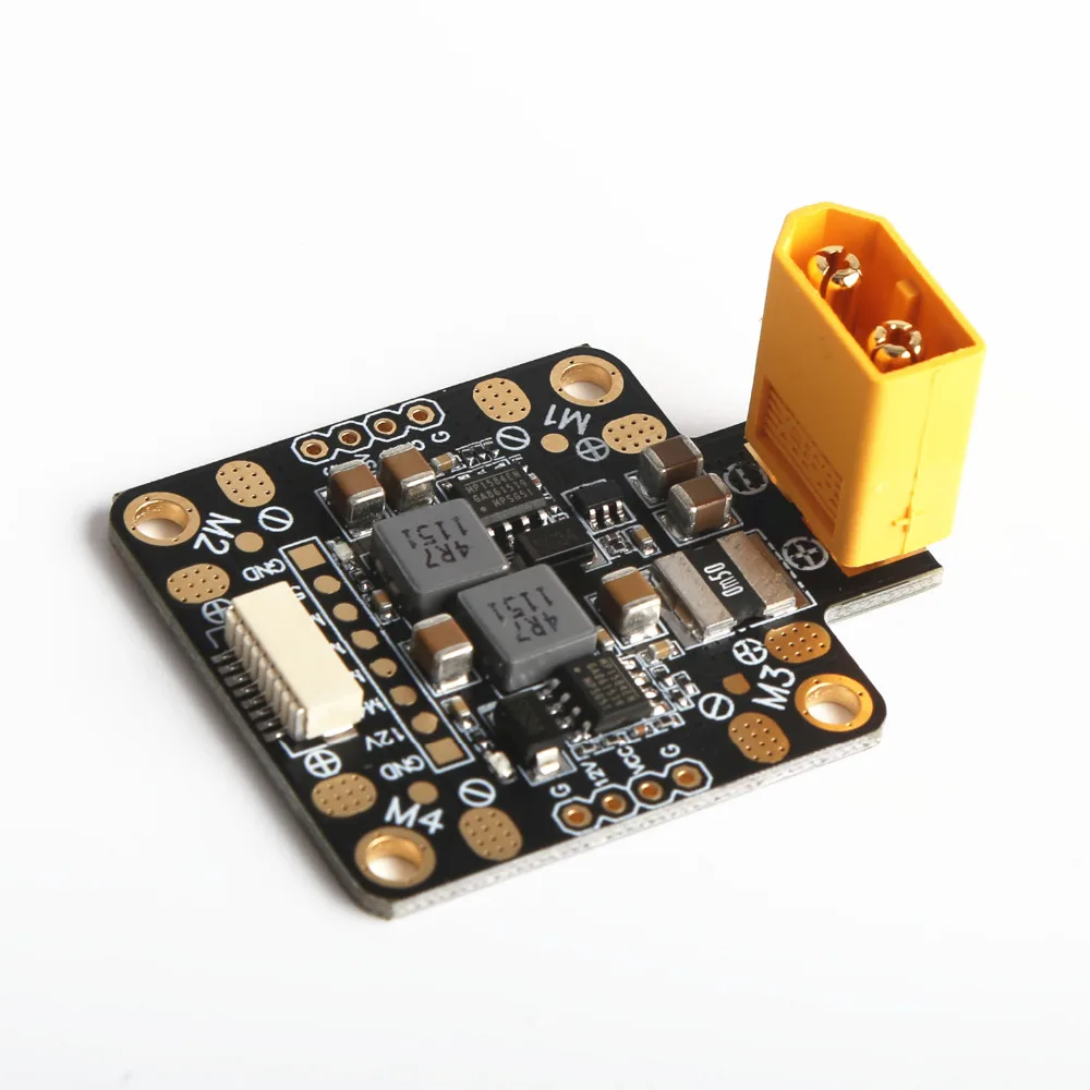 FPV 2-6S 3A PDB Distribution Module XT60 with Double BEC 5V/12V for drone | Игрушки и хобби