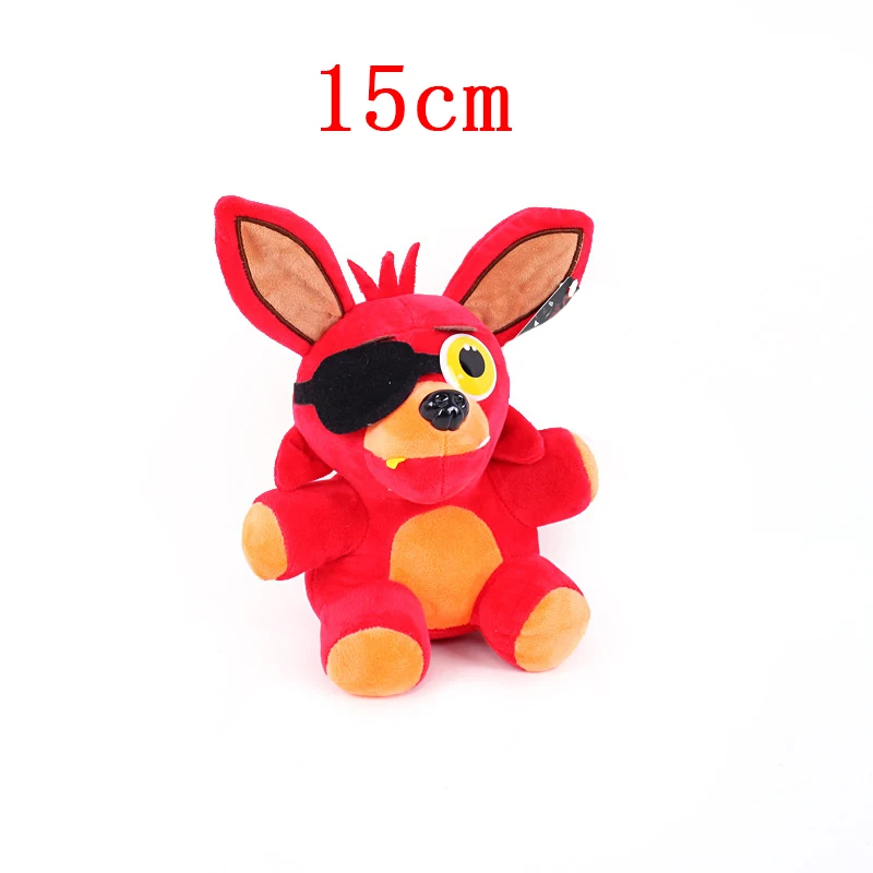 Новые плюшевые игрушки-подвески Five Nights At Freddy 15 см 25 Keychian мягкие Peluche аниме FNAF лиса
