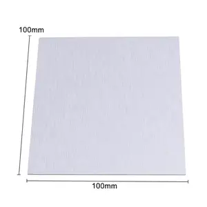 Фольга цинковая Zn лист металла высокой чистоты, 100x100x0,5 мм, 1 шт., для научных экспериментальных ситуаций