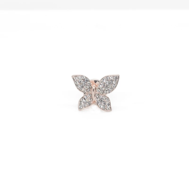 Высокое качество Броши Бабочка многоцветный дрель брошь под старину Jewelry куртки