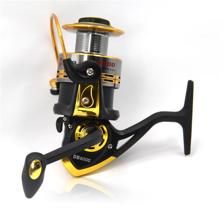 Spool 6000 Series Fishing Wheel Metal 8 BB Bearing Balls River Lake Spinning Reels Tools Parts tackle /DB6000-1 | Спорт и