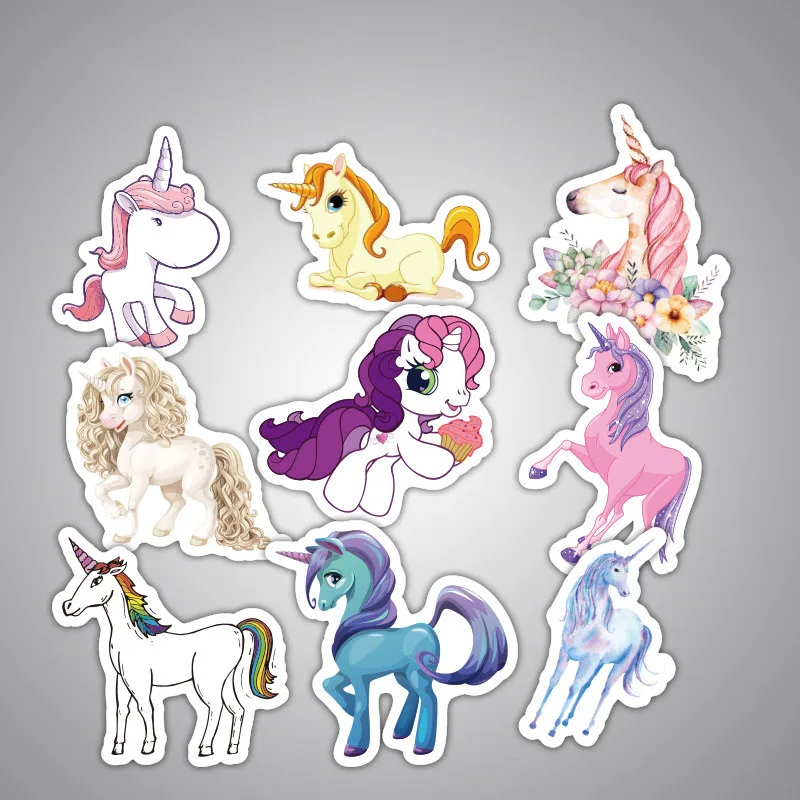 Joylong 33 шт. Kawaii стикер s милый Единорог кристальная наклейка DIY Скрапбукинг игрушки