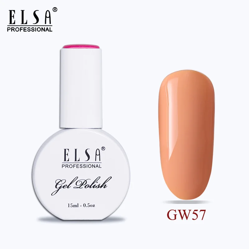 GW57 Elsa 15 мл УФ-гель для ногтей 120 цветов на выбор кофе УФ-лак для ногтей Полупостоянный коричневый светодиодный гель-эмаль для ногтей - Цвет: GW57