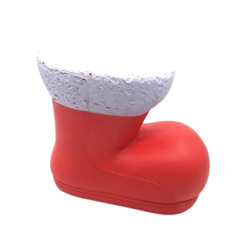 13 см Squeeze Toy Kawaii Коллекция Рождественские туфли милый ароматический крем мягкие и