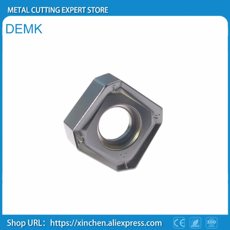 Ножи SNMU150515-H Heavy Duty 8-клинка двухсторонняя спираль фрезерный нож SOF45 запасная бритвенная Iscar автомат для резки с ЧПУ 10 шт