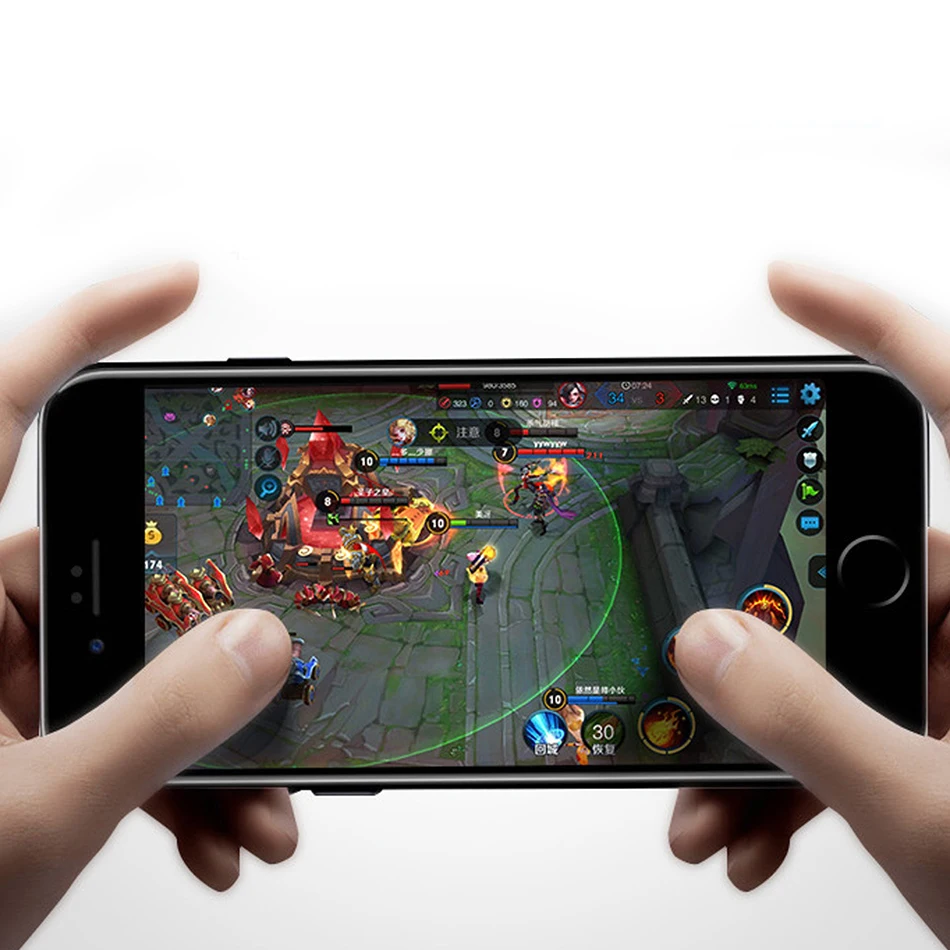 3D полное закаленное стекло для iPhone 8 8 plus, ROCK 9H анти-синий полный экран протектор высокая прозрачная пленка для iPhone8 с мягким краем