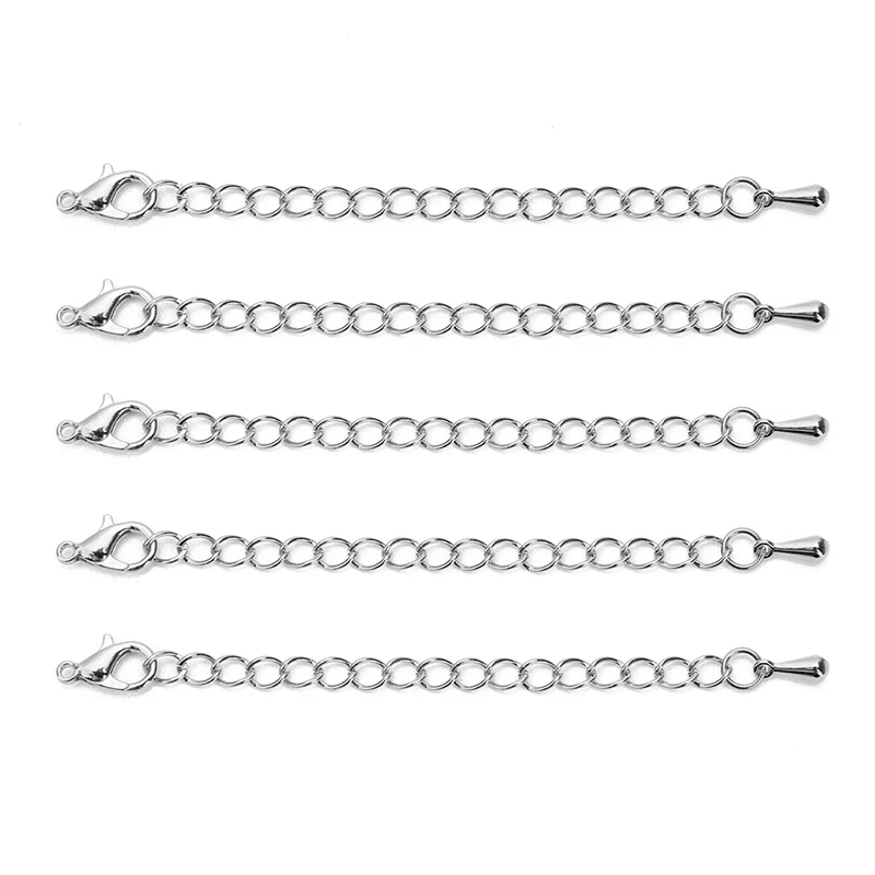 Удлинительная цепочка для ожерелья длина 50 мм 70 20 шт./лот|extension chain|necklace extension chainchain