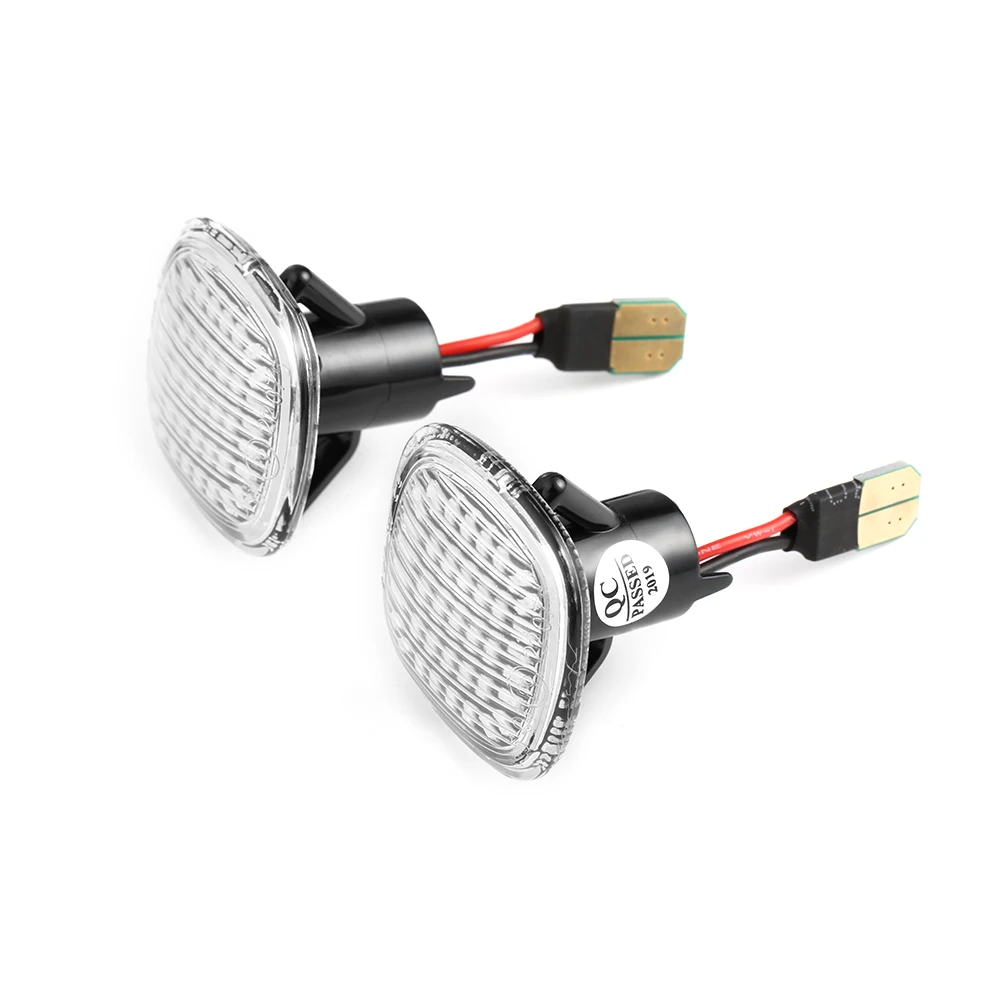 2 шт. светодиодный динамический Боковой габаритный фонарь указателя поворота для