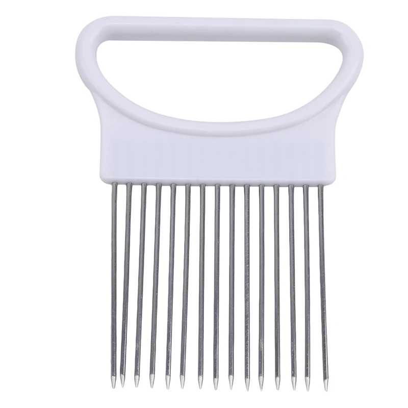 1 шт резчик лука Нержавеющая сталь иглы Пластик ручка для отбивания мяса