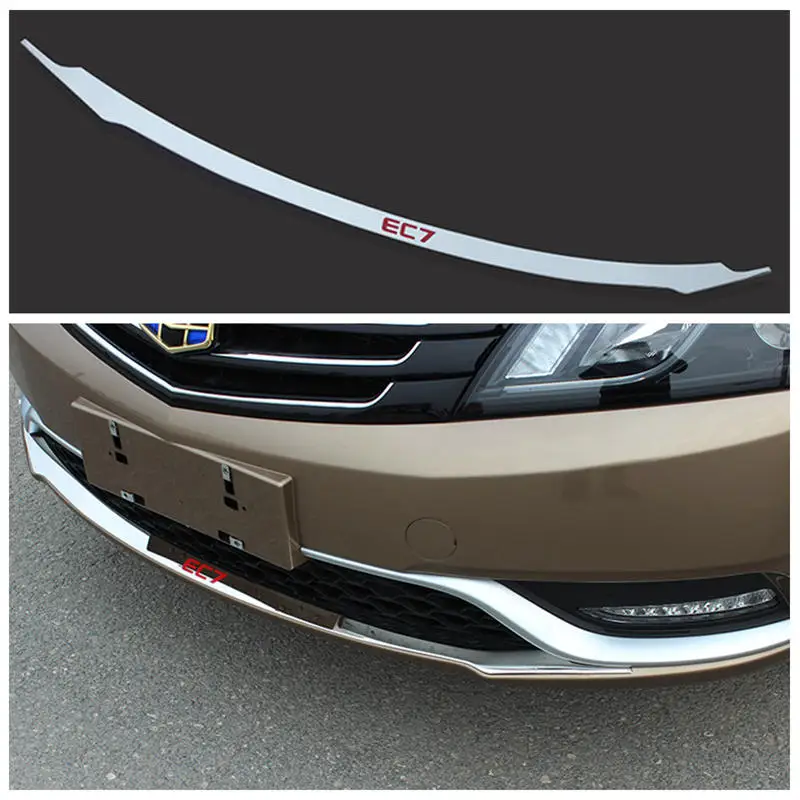 Geely Новый Emgrand 7 EC7 EC715 EC718 Emgrand7 E7 RS EV Е. В. Бампер автомобиля Декоративные Полосы