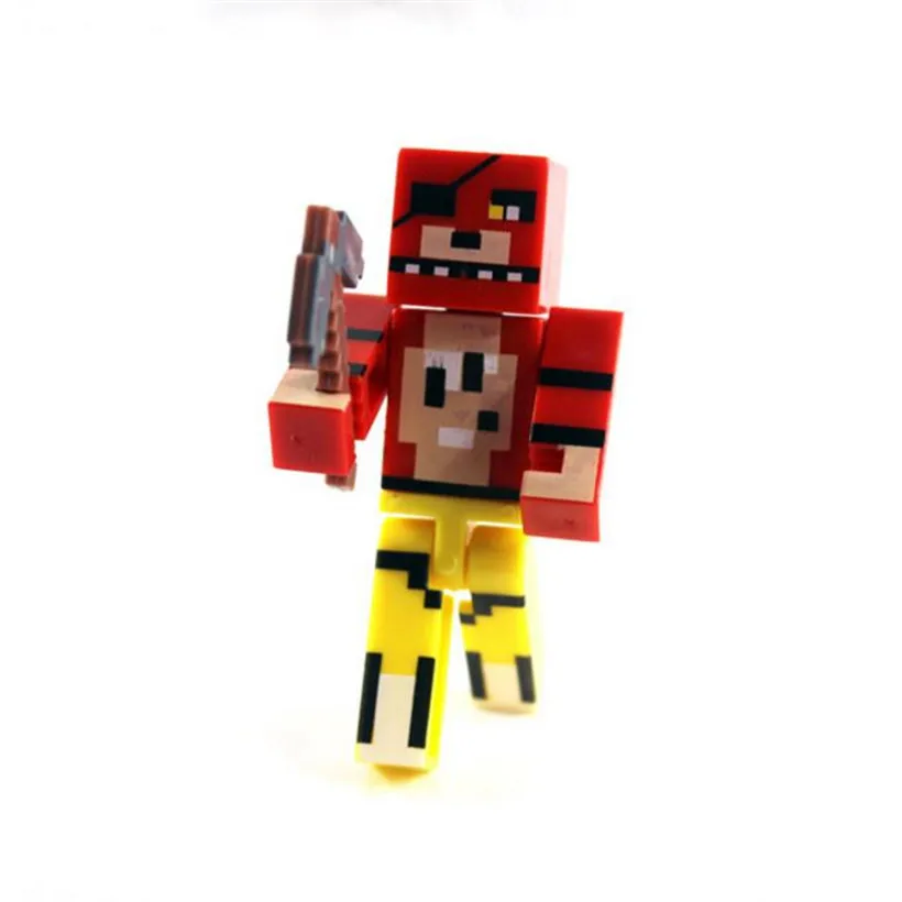 4 шт./компл. Minecraft Five nights at Freddy's FNAF/Foxy Чика Бонни Фредди Игрушечные лошадки 7 см ПВХ