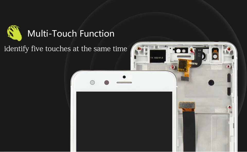 Srjtek 5," для zte Nubia Z11 Mini ЖК-дисплей сенсорный экран дигитайзер сенсор в сборе с рамкой TD-LTE NX529J черный/белый