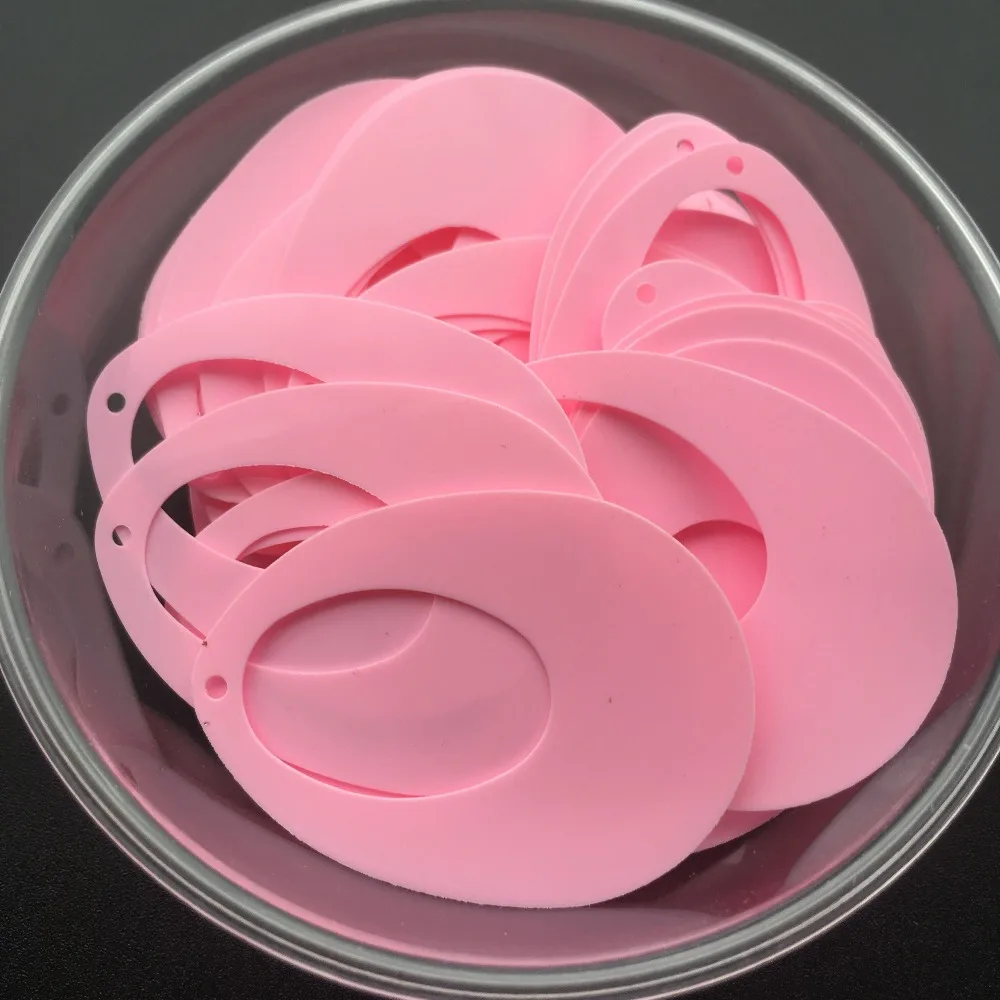 50 г голограмма Плоская овальная серьга-яйцо в форме ПВХ Рассыпчатая блестка с