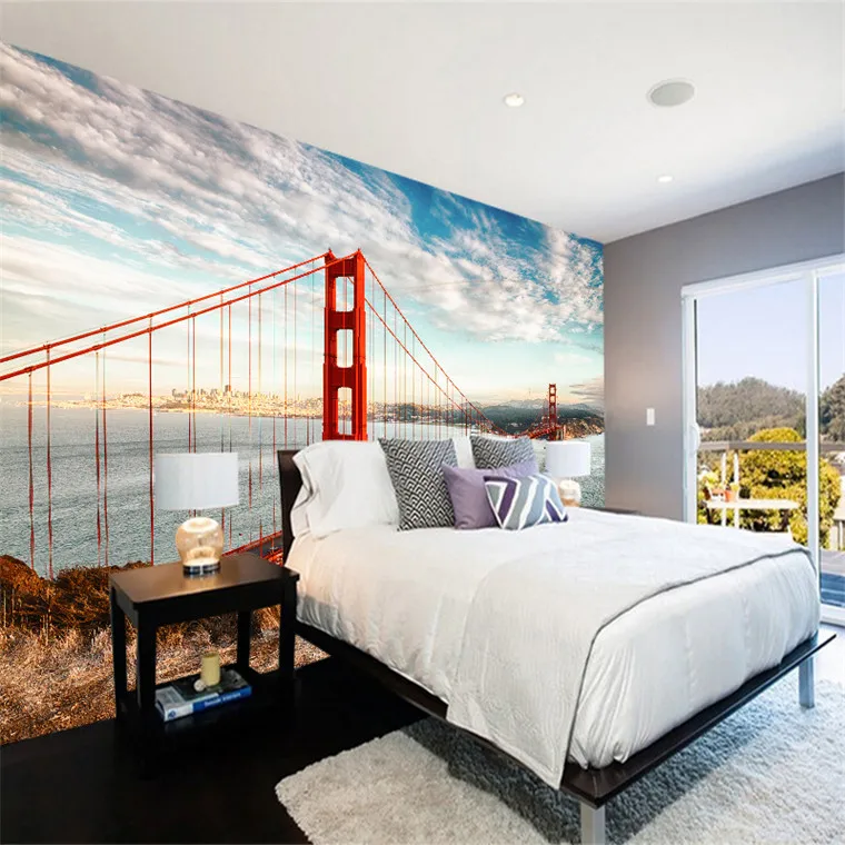 3D Настенные обои любых размеров на заказ современные модные прозрачные с