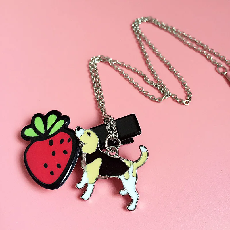 2016 Фоксхаунд животное ожерелье Новогодние товары подарок ювелирные колье для