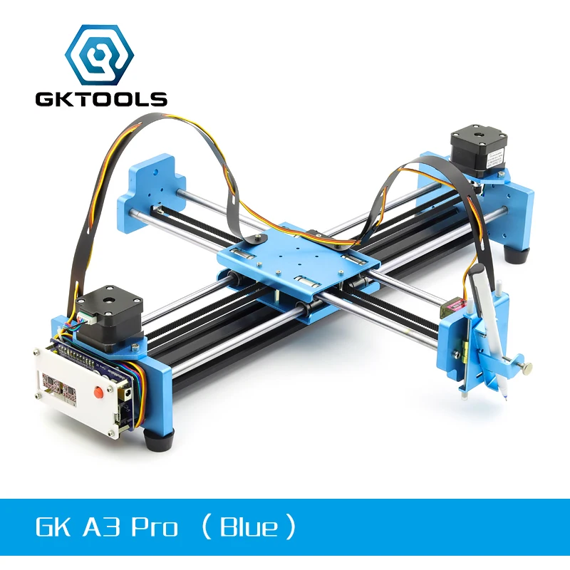 GKTOOLS GK A3 Pro синий DIY ЧПУ Drawbot рисунок машина писать робот Corexy XY-плоттер комплект