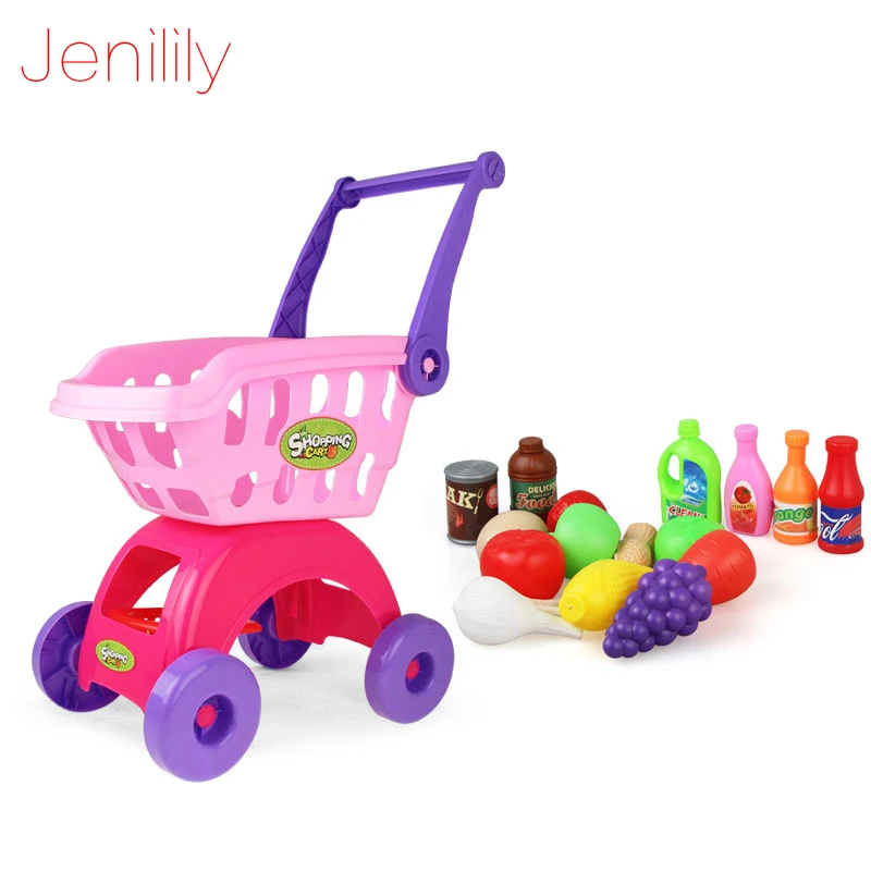 Детский игровой домик Jenilily JN1805 игрушки имитация супермаркета тележка для