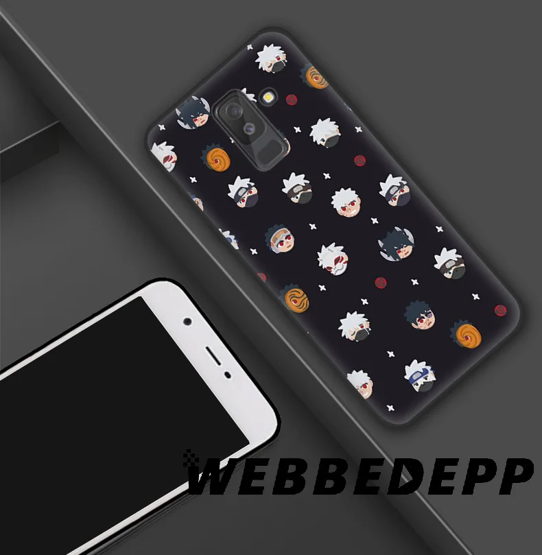 WEBBEDEPP логотип Akatsuki Наруто Мягкий ТПУ силиконовый чехол для Samsung Galaxy S10 S10e S9 S8 Plus S7 S6