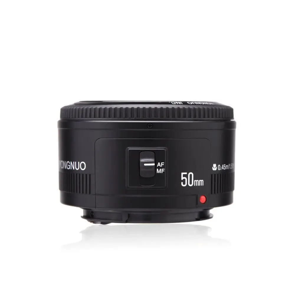 Объектив YONGNUO YN50mm f1.8 AF диафрагма YN50 объектив с автофокусом для зеркальной камеры