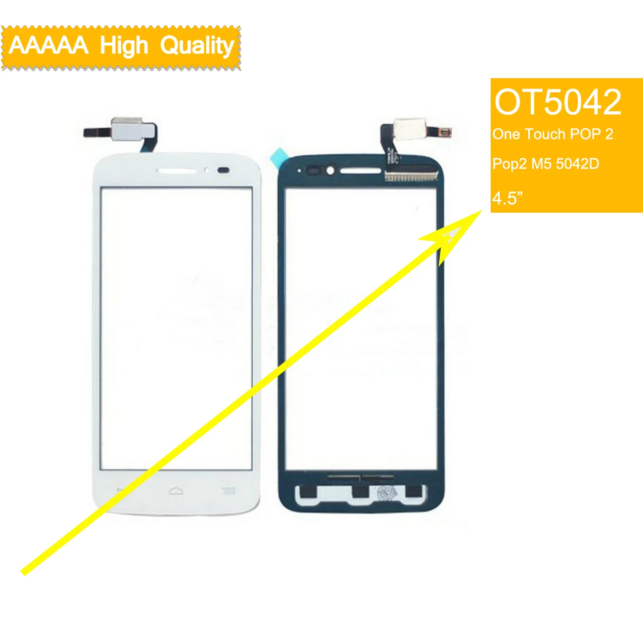 Для Alcatel One Touch POP 2 Pop2 M5 OT5042 5042D 5042 сенсорный экран Сенсорная панель Сенсорное стекло на сенсорный экран