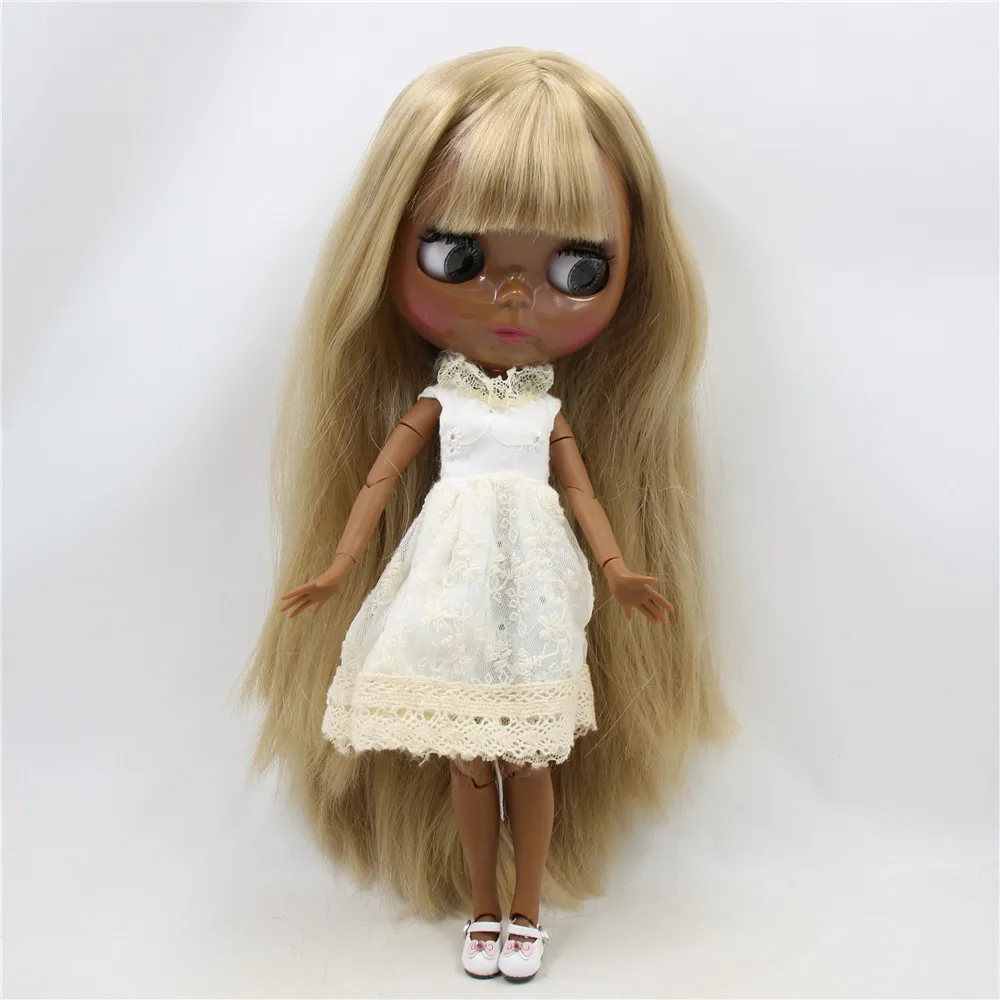 Ледяной DBS Blyth кукольные 1/6 30 см bjd супер черный темных оттенков кожи шарнирное