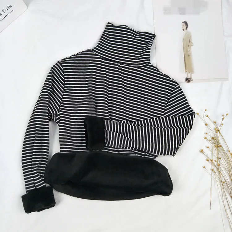 Женские полосатые футболки 2018 тонкая футболка новая одежда Толстовка с длинным