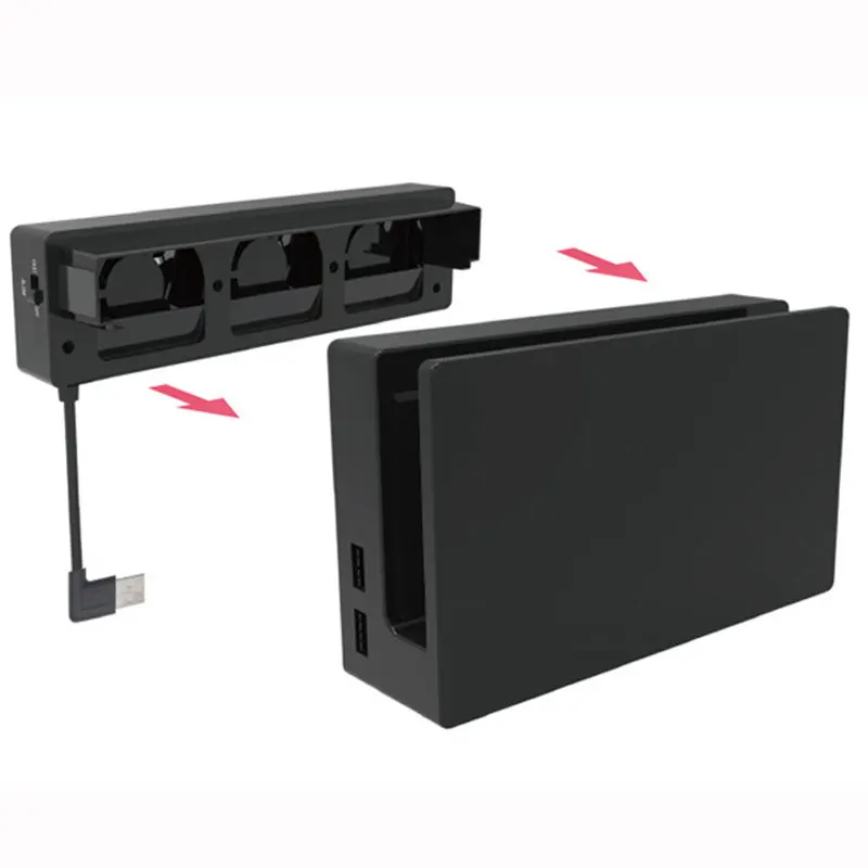 Вентилятор охлаждения для Nintendo Switch NS оригинальная подставка игровой консоли док-станция для кулер с доставкой в течение 3-вентилятор USB вентилятор охлаждения для Nintend NS NX