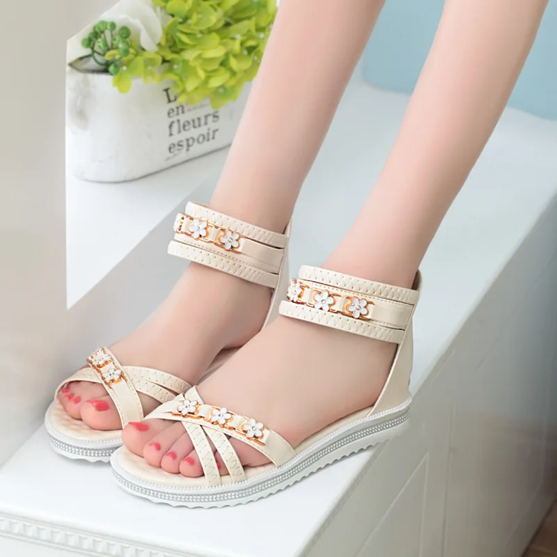 Женская обувь 2018 с молнией сандалии женские летние новые удобная повседневная