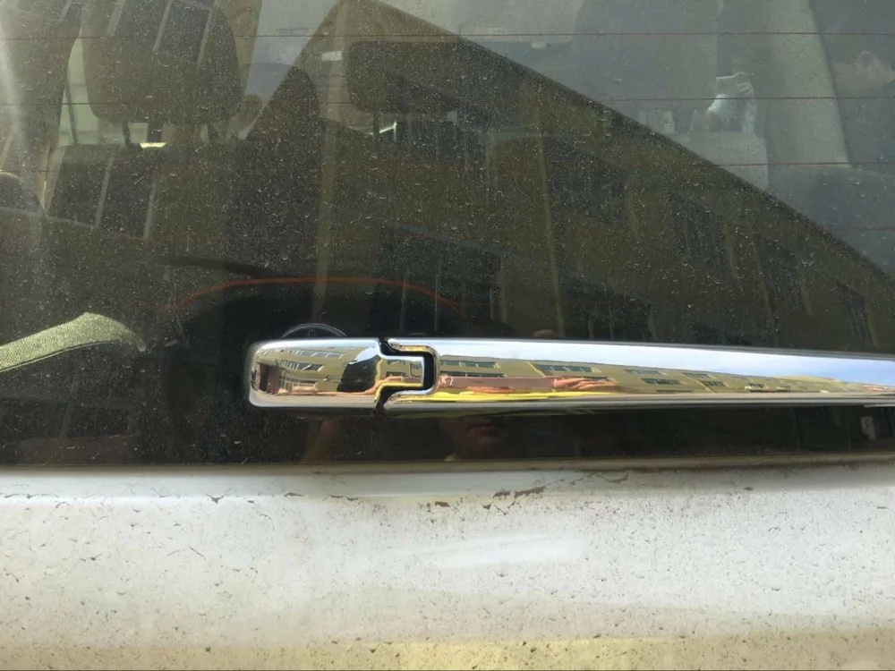 Luhuezu хромированное покрытия для заднего стекла стеклоочиститель крышка Toyota Land