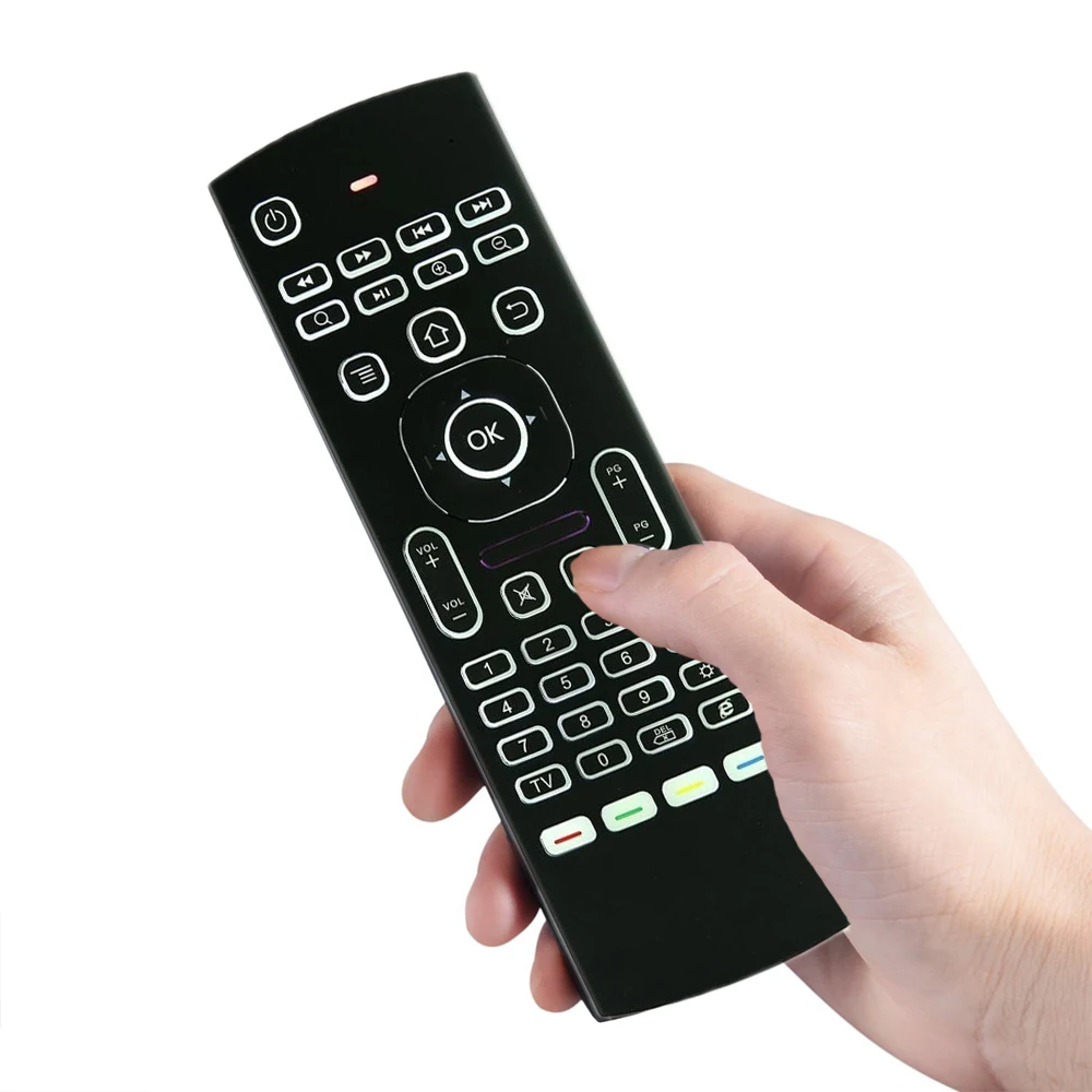 Подсветка английская MX3 air mouse с голосовой подсветкой русская 2 4G Беспроводная